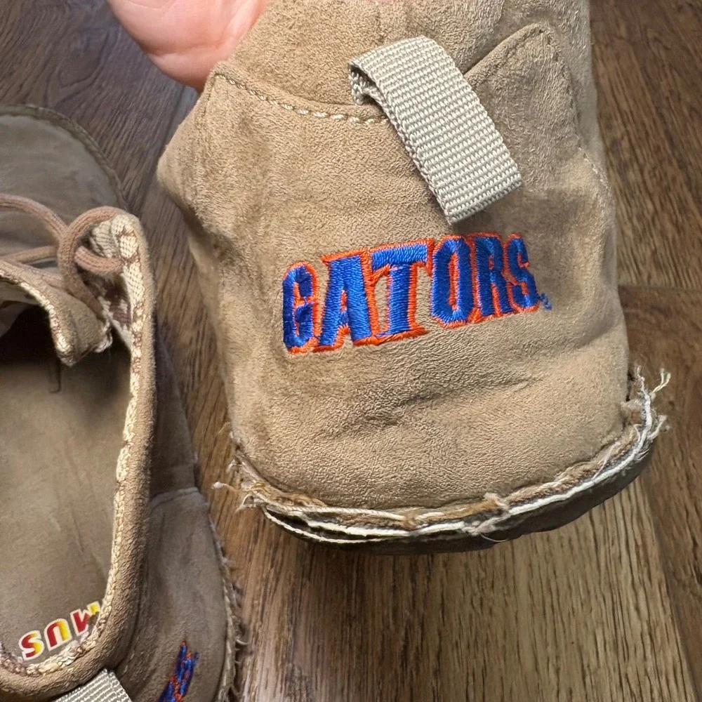 Primus Florida Gators‎ Suede Chukka Boots Tan UF Lace Up Shoes College Mens 9